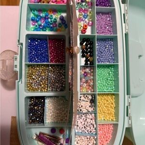 Multi-Color Bead Organizer Box